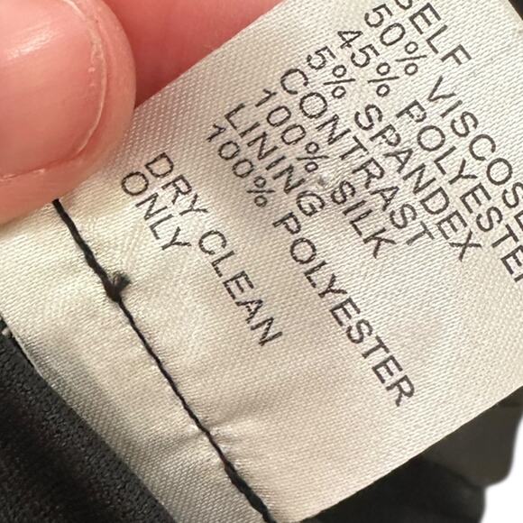 90s Tadashi Halter Cocktail Dress in Black - Picture 7 of 7